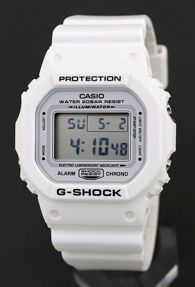 【楽天市場】BOX訳あり CASIO カシオ G-SHOCK Gショック ジーショック 白 ホワイト DW-5600MW-7 メンズ 腕時計