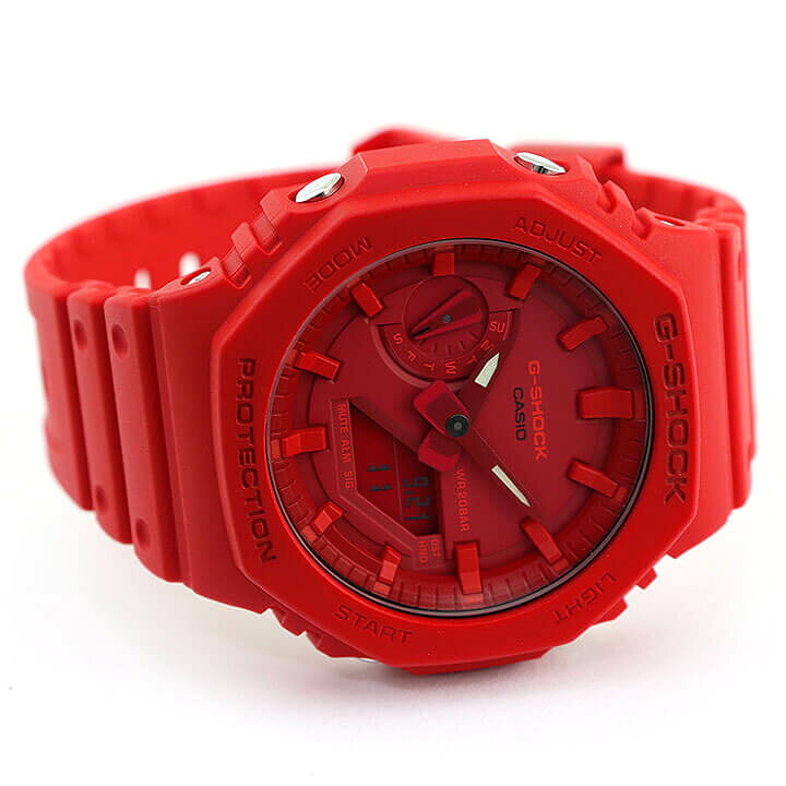 楽天市場】G-SHOCK ga-2100 ジーショック g-shock ga2100 Gショック 赤 