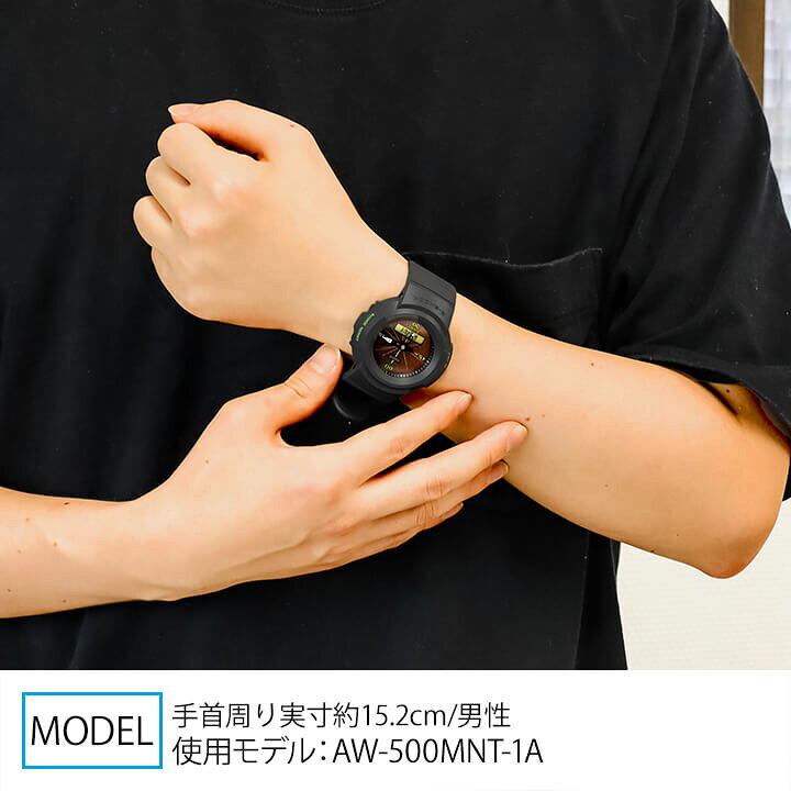 楽天市場】カシオ Gショック ジーショック CASIO G-SHOCK AW-500MNT-1A 