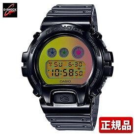 BOX訳あり CASIO カシオ G-SHOCK Gショック ジーショック DW-6900SP-1JR メンズ 時計 腕時計 防水 ウレタン クオーツ デジタル 黒 ブラック 黄色 イエロー 緑 グリーン スケルトン 国内正規品 彼氏 旦那 夫 アウトレット