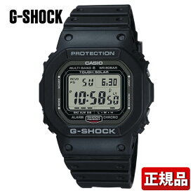 カシオ Gショック ジーショック CASIO G-SHOCK GW-5000U-1JF ソーラー 電波時計 スクリューバック デジタル ウレタン 黒 ブラック メンズ カジュアル おしゃれ かっこいい 誕生日プレゼント 男性 父の日 プレゼント 実用 男性 プレゼント 彼氏 旦那 夫 友達 ギフト