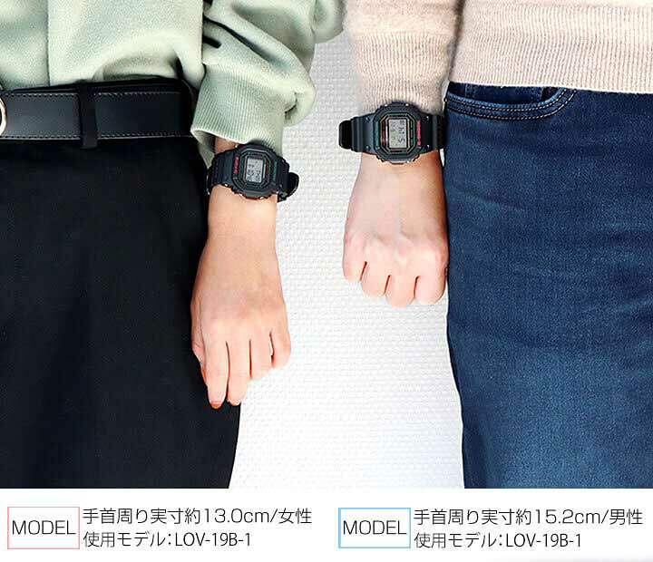 楽天市場】CASIO カシオ ラバーズコレクション ラバコレ 2019 ペア 