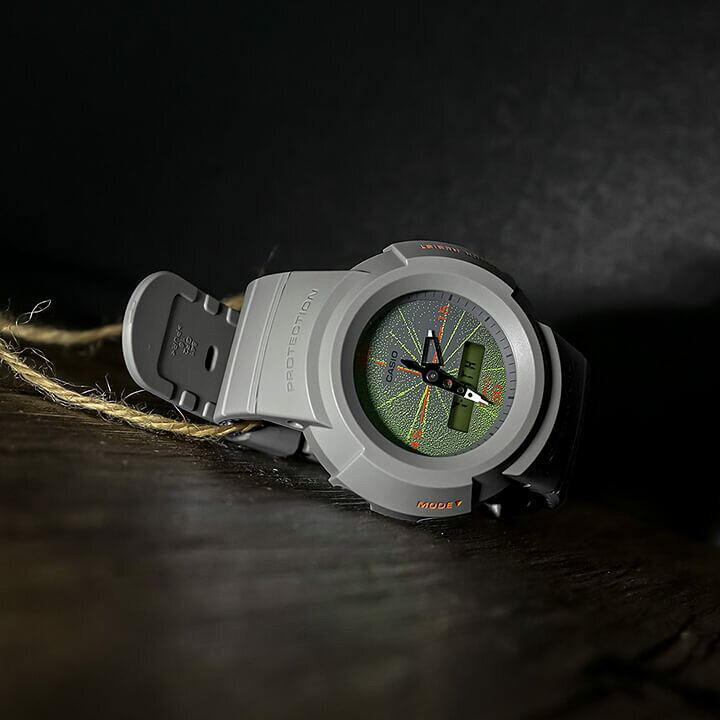 楽天市場 Box訳ありカシオ Gショック ジーショックcasio G Shock Aw 500mnt 8a 腕時計 時計 アナログ アナデジ ウレタン グレー グリーン オレンジ メンズ カジュアル おしゃれ かっこいい 誕生日プレゼント 男性 彼氏 旦那 夫 友達 ギフト 加藤時計店 Gショック楽天市場店