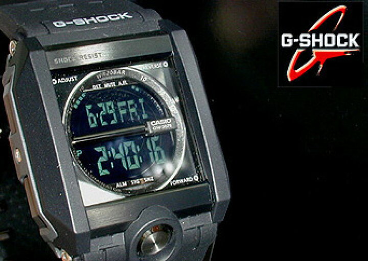 楽天市場】ブラック反転液晶G-SHOCK カシオ腕時計 防水 時計 メンズ 