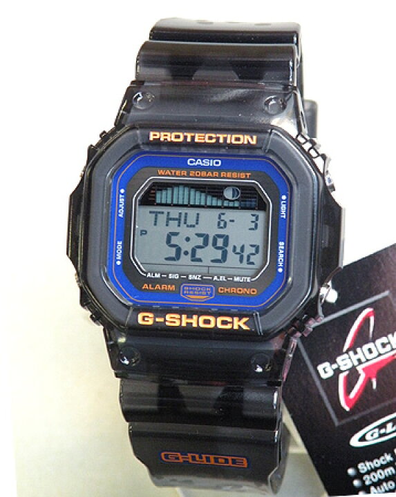 楽天市場】CASIOカシオGショック ジーショック GLX-5600B-8DR四角 海外  