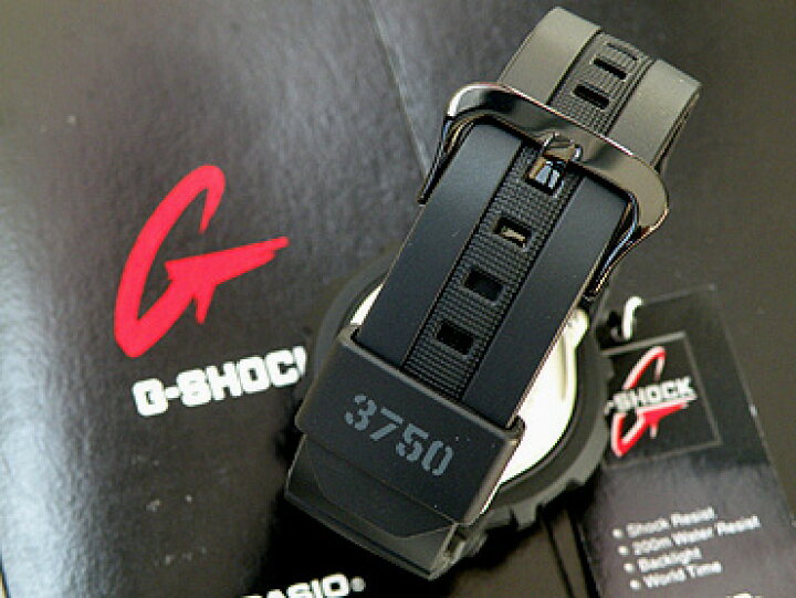 楽天市場】CASIOカシオG-SHOCK G-300ML-1A海外モデル MAT BLACK RED 