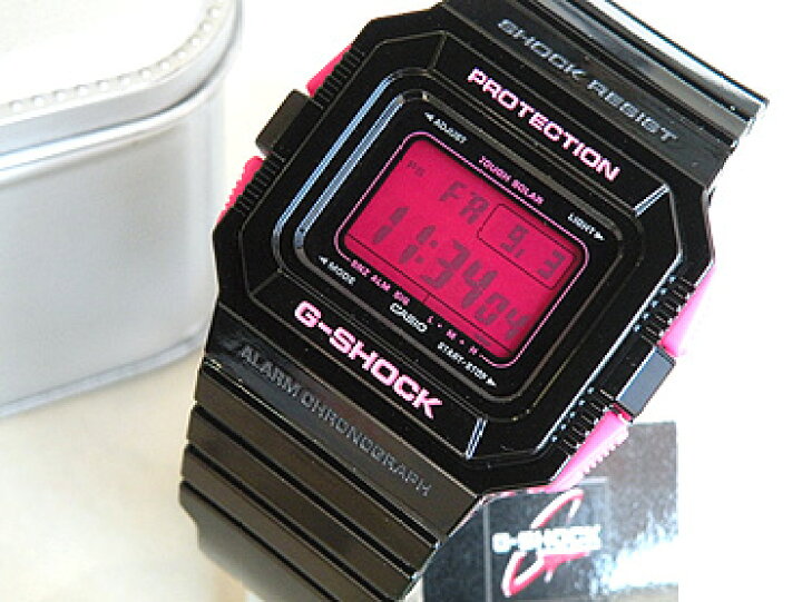 楽天市場】CASIOカシオ 防水 腕時計 時計 メンズ G-SHOCK G-5500B-1DR  