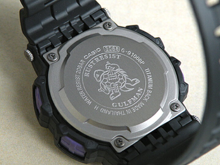 楽天市場】BOX訳ありCASIOカシオ【G-SHOCK】G-9100BP-1日本未発売 