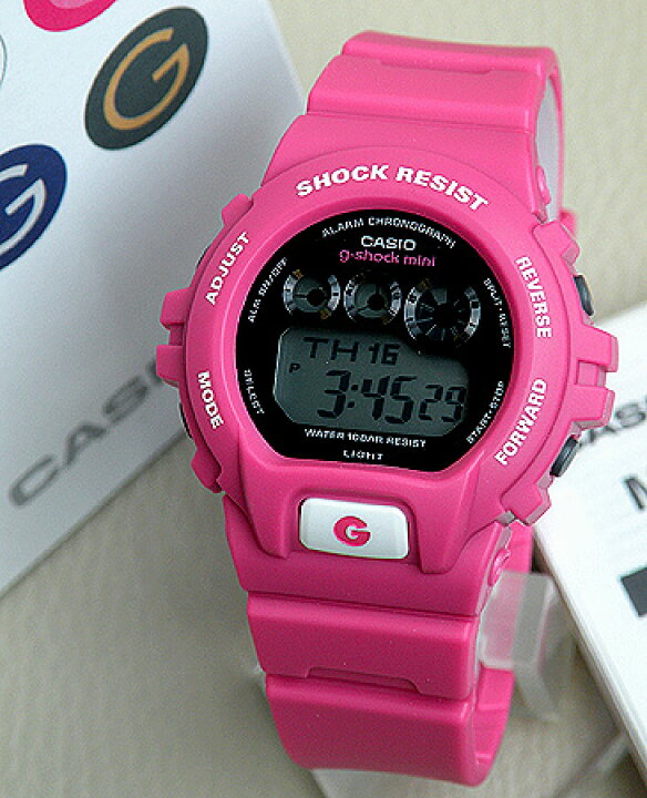 楽天市場】コンパクトサイズが可愛いg-shock miniCASIOカシオ 腕時計 
