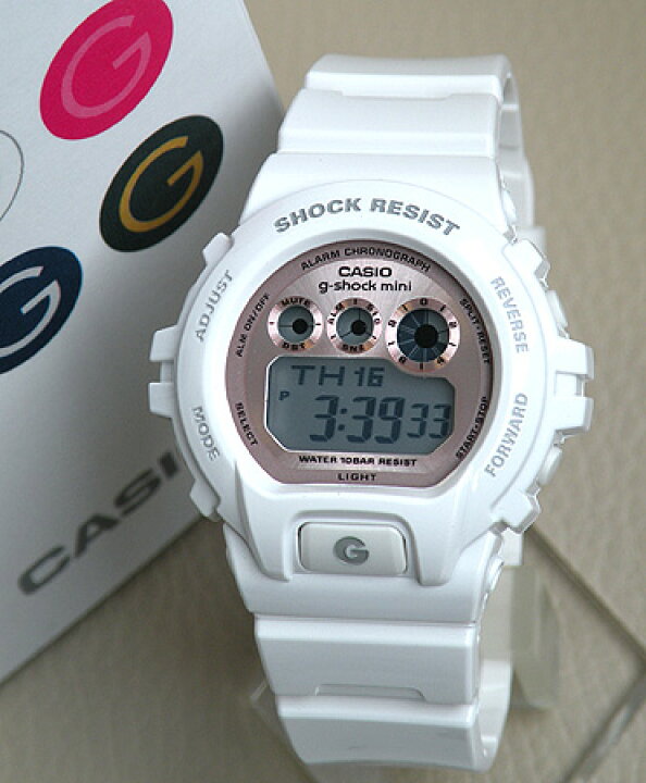楽天市場】コンパクトサイズが可愛いg-shock miniCASIOカシオ 腕時計 