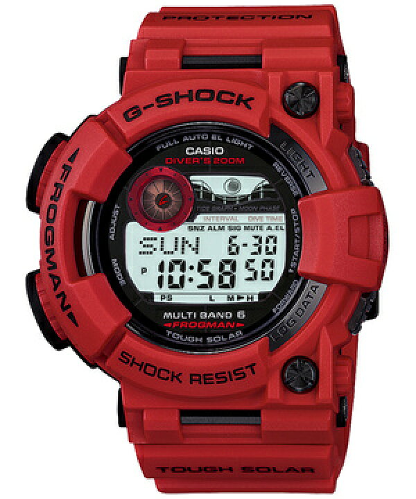 楽天市場】カシオCASIOG-SHOCK FROGMANフロッグマン GWF-1000RD-4JF G  