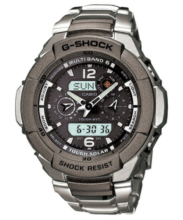 G-SHOCK】スカイコックピット メタルバンドモデル【ソーラー電波 