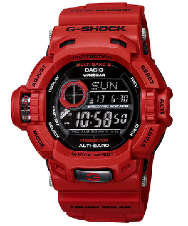 楽天市場】カシオ 腕時計 防水 時計 メンズCASIOG-SHOCK GW-9200RDJ  
