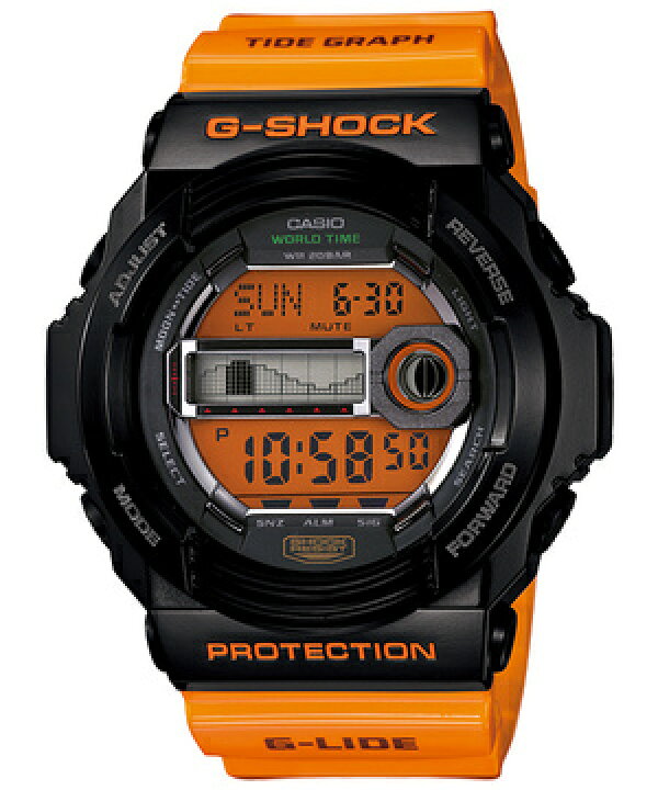 楽天市場】CASIOカシオ【G-SHOCK】GLX-150-4JFオレンジ国内正規品 