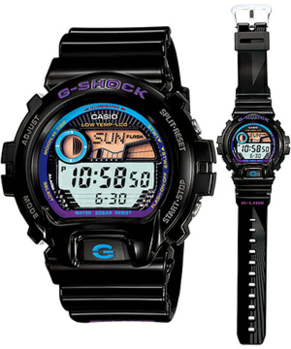 楽天市場】CASIOカシオG-SHOCK GLX-6900-1JFブラック 黒 タイドグラフ 
