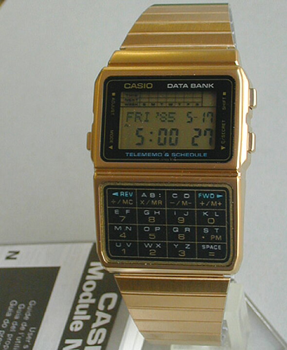 楽天市場】【専用BOXなし】CASIOカシオ 腕時計 時計【DATEBANK】データ 
