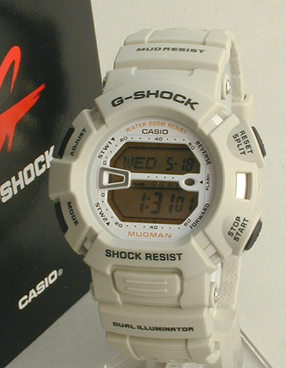 楽天市場 Casioカシオ 腕時計 防水 時計 メンズ G Shock Gショック ジーショック 防塵防泥構造マッドマン デュアルイルミネーター搭載 G 9000 8vグレー 誕生日プレゼント 男性 バレンタイン ギフト 加藤時計店 Gショック楽天市場店