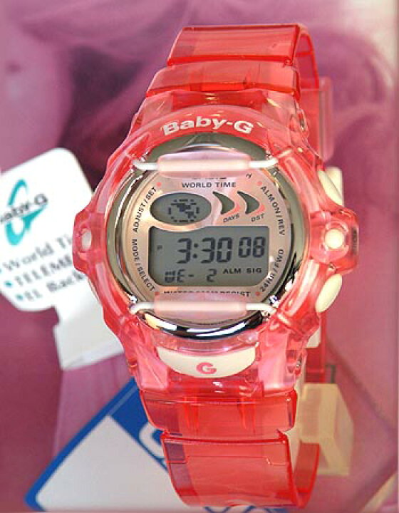 楽天市場】CASIO カシオ ベビーG ベイビージー キュートなスケルトン 