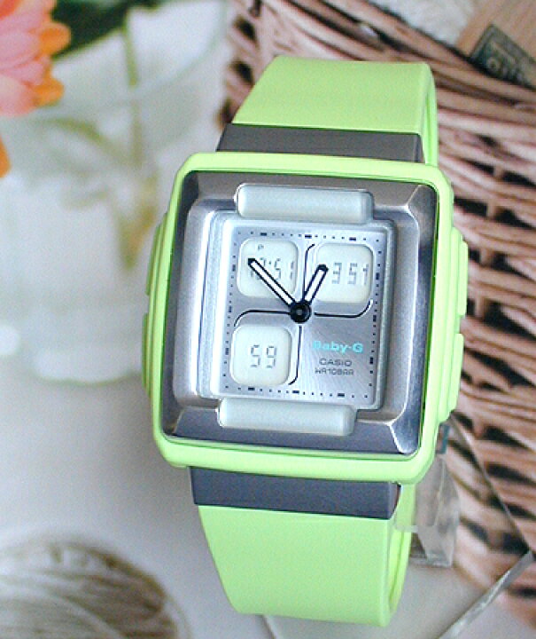 楽天市場】CASIO カシオーBaby-Gカスケットシリーズ BG-81-3EDR海外 