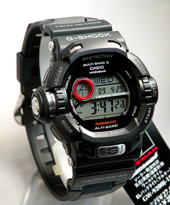 楽天市場】CASIOカシオ 防水 腕時計 時計 メンズ【G-SHOCK】ライズマン  