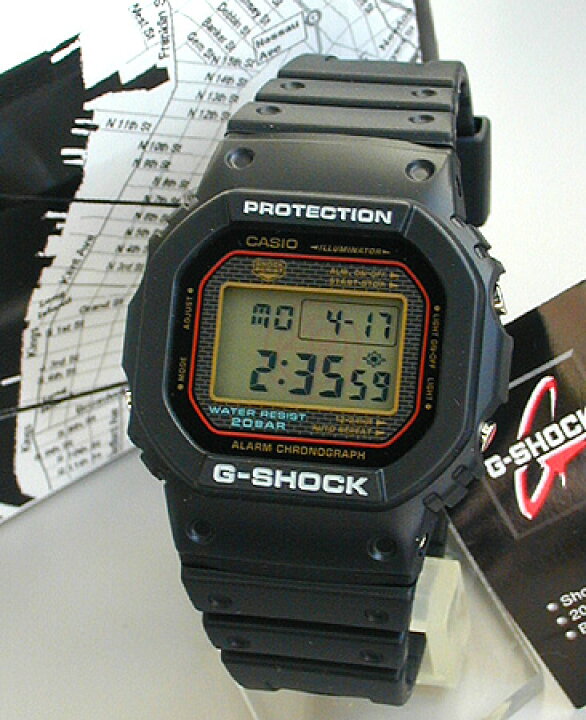 楽天市場 Box訳ありb級品セール 映画監督スパイクリーとのコラボg Shock Gショック ジーショック 腕時計 防水 時計 メンズ Casio カシオ 25周年記念限定モデル Dw 5000sl 1海外モデル 専用ティン缶ケース入り 誕生日プレゼント 男性 バレンタイン ギフト 加藤時計店 G