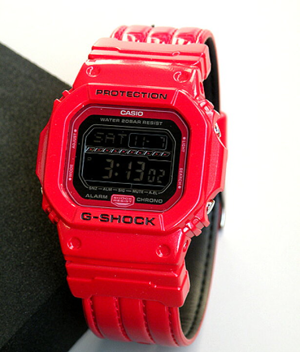 楽天市場】CASIOカシオGショック ジーショック G-SHOCK赤の腕時計 防水 