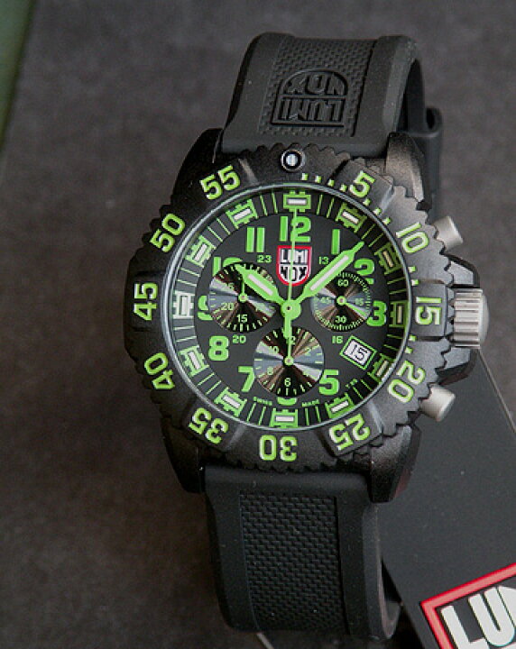 楽天市場】LUMINOX ルミノックス3097 カラーマークシリーズ ラバー 