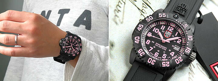 楽天市場】LUMINOX ルミノックス ピンク LUMINOX 7065 レディース 