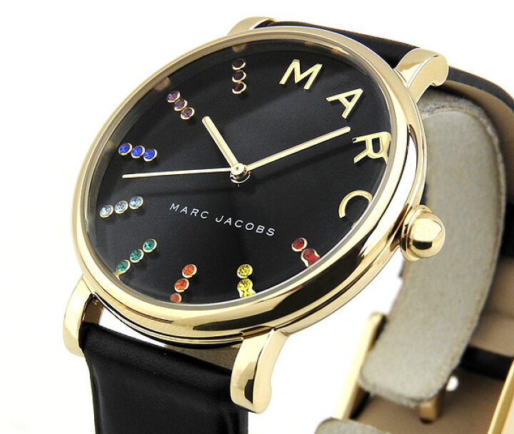 楽天市場 Marc Jacobs マーク ジェイコブス Classic クラシック ボーイズサイズ レディース 腕時計 革バンド レザー 黒 ブラック 金 ゴールド マルチカラー カジュアル クオーツ アナログ Mj1591 海外モデル 誕生日プレゼント 女性 ギフト 加藤時計店 Gショック楽天市場店
