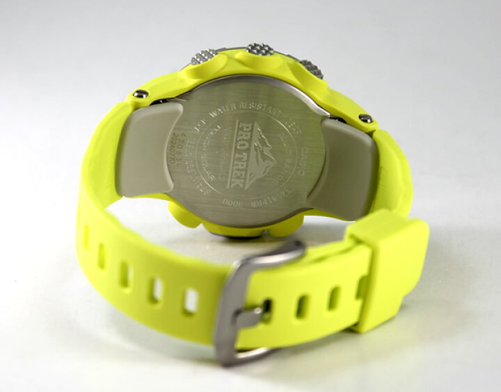 楽天市場 Box訳ありcasio Protrek プロトレック Pro Trek カシオ レディース メンズ 腕時計 時計 Prw 3000 9b 海外モデル イエロー 黄色 タフ ソーラー 電波時計誕生日プレゼント 男性 女性 バレンタイン ギフト 加藤時計店 Gショック楽天市場店