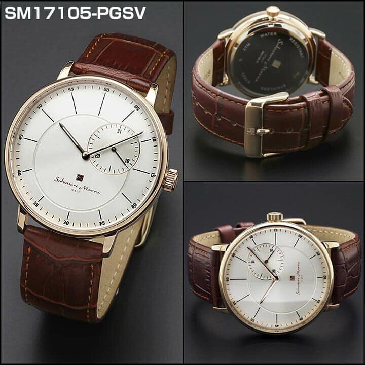 楽天市場】Salvatore Marra サルバトーレマーラ SM17105 メンズ 腕時計 