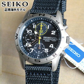 【お取り寄せ】SEIKO セイコー 逆輸入 ミリタリークロノグラフ メンズ 腕時計 SND379R SND379P2 正規海外モデル 日本製ムーブメント 誕生日プレゼント 男性 彼氏 旦那 夫 友達 ギフト