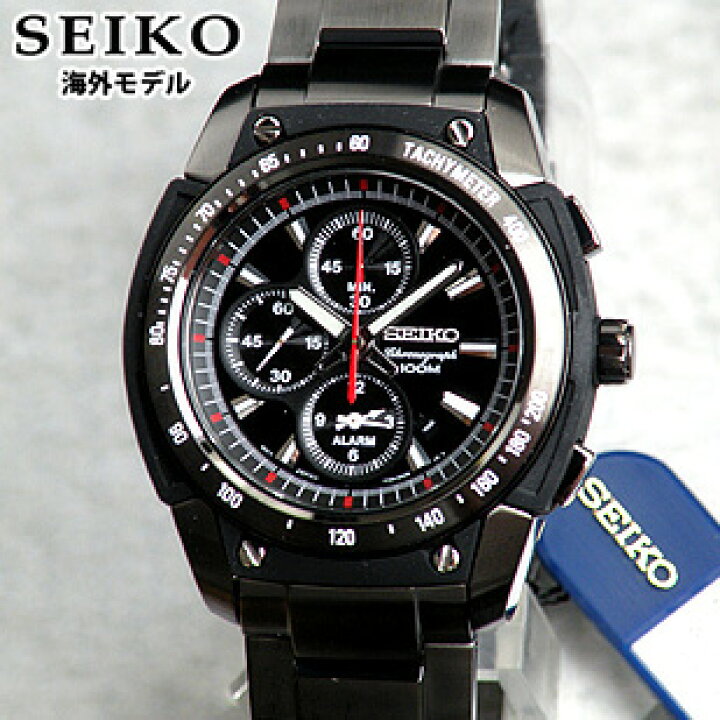 楽天市場】【SEIKO】セイコークロノグラフ SNAD49P1海外モデル 