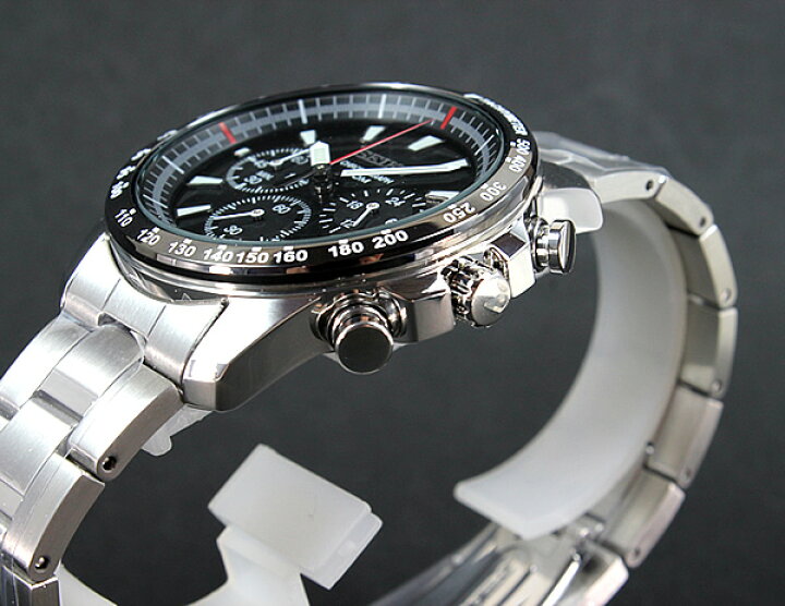 楽天市場】セイコー SEIKO クロノグラフ SSB031PC 正規海外モデル日本 