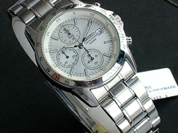楽天市場】SEIKO セイコー 逆輸入 クロノグラフ メンズ 腕時計 時計 