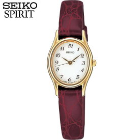 【お取り寄せ】セイコー セレクション スピリット 腕時計 SEIKO SELECTION SPIRIT レディース SSDA006 国内正規品 ウォッチ 革ベルト レザー クオーツ アナログ 赤 レッド 黄色 イエロー 誕生日プレゼント 女性 彼女 女友達 ギフト