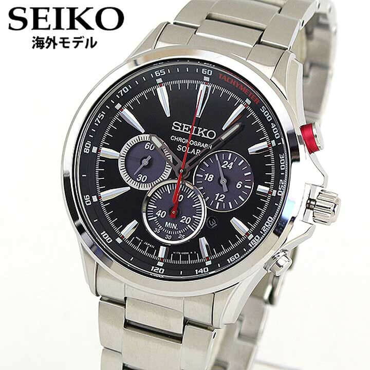 楽天市場】SEIKO セイコー 海外モデル SSC493P1 メンズ 腕時計 メタル 
