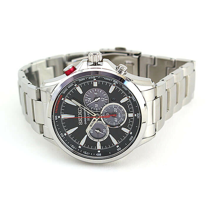 楽天市場】SEIKO セイコー 海外モデル SSC493P1 メンズ 腕時計 メタル 