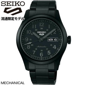 【お取り寄せ】SEIKO セイコー 5SPORTS ファイブスポーツ 5スポーツ SKX Street Style ストリートスタイル メンズ 腕時計 時計 メカニカル 自動巻き 黒 オールブラック 流通限定モデル SBSA165 国内正規品 誕生日プレゼント 男性 卒業祝い 彼氏 旦那 夫 友達 ギフト