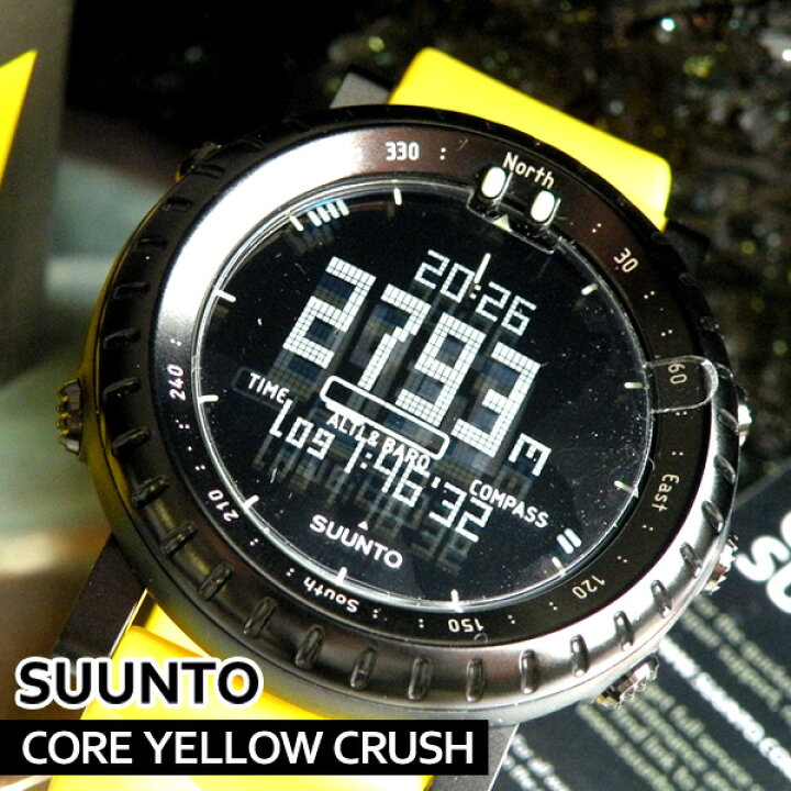 楽天市場】SS018809000 イエロークラッシュ 海外モデル【SUUNTO 