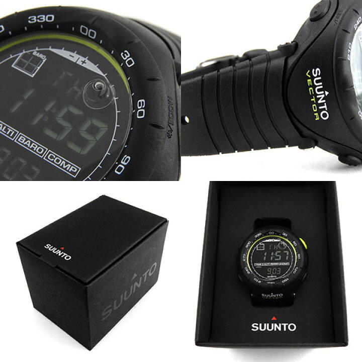 楽天市場】SUUNTO スント VECTOR ヴェクター ベクター BLACK LIME 