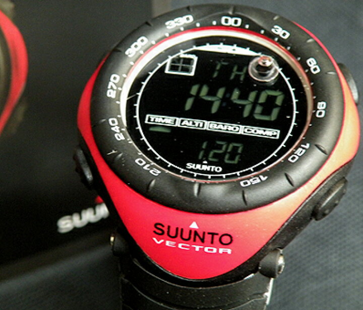 楽天市場】【SUUNTO】スントヴェクターVector ルージュ レッド 