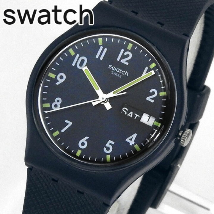 楽天市場】SWATCH スウォッチ GN718 SIR BLUE サー・ブルー レディース 