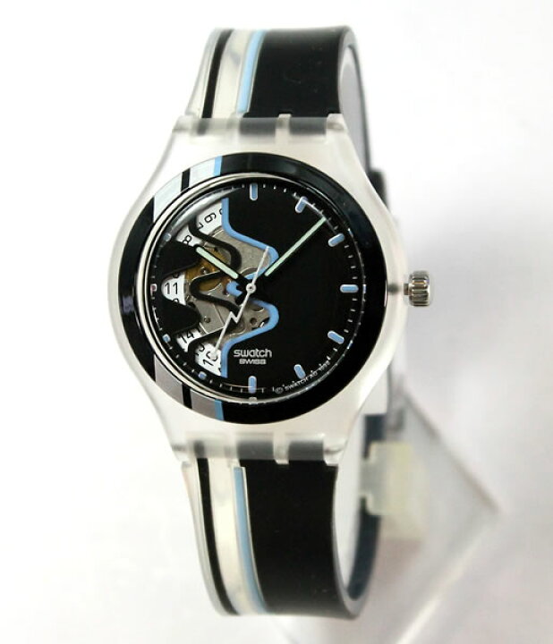 楽天市場】Swatch スウォッチ Glimp STK401 自動巻き 日付 カレンダー 