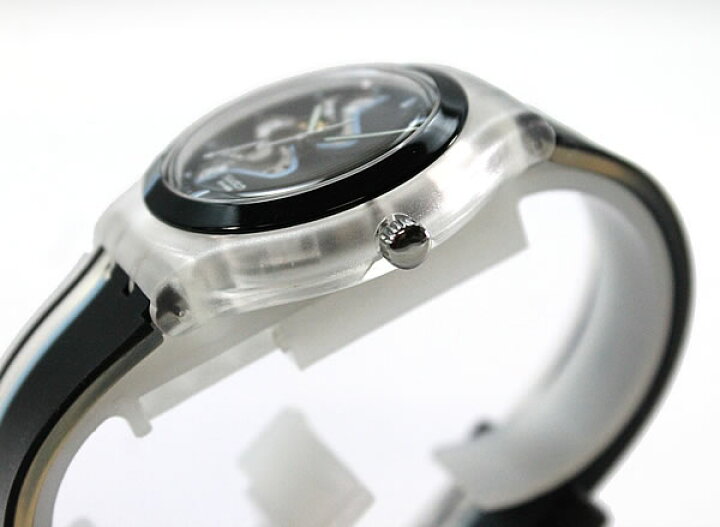 楽天市場】Swatch スウォッチ Glimp STK401 自動巻き 日付 カレンダー 
