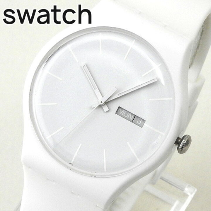 楽天市場】SWATCH スウォッチ SUOW701 WHITE REBEL ホワイト・レーベル 