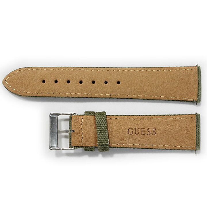 楽天市場】【在庫限り】GUESS ゲス ファブリック グリーン ベージュ 