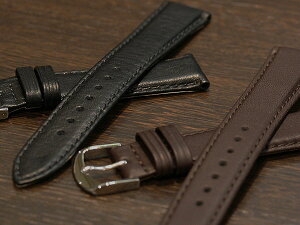 バンビ グレーシャス・エコピュアラ カーフ 時計ベルト 牛革 BEA001 BEA002 10mm 11mm 13mm 14mm 15mm 16mm 17mm 18mm 19mm 20mm 時計 ベルト 時計バンド 送料無料