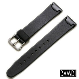 バンビ ウレタン 時計ベルト BGB600 14mm 16mm 17mm 18mm 時計 ベルト 腕時計ベルト バンド 時計バンド