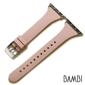 アップルウォッチ バンド バンビ シリコンラバー 38mm 40mm 41mm 42mm 44mm 45mm 46mm 49mm 時計 ベルト 時計バンド 送料無料 スマートウォッチ